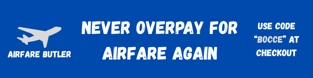 Airfare Butler — In partnership with BocceLabs